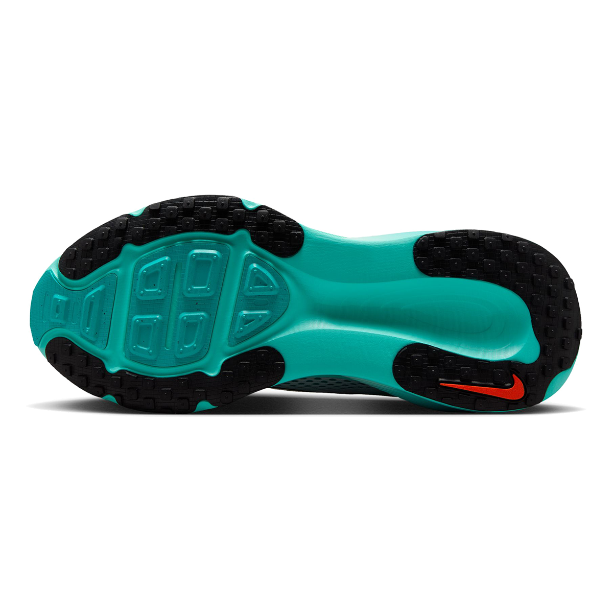 Nike Vomero 18 — Pure Platinum - Anthracite - Smoke Grey - Lt Smoke Grey - Univ Red - Solar Red — Size D — Width 9 — Alternate View 52