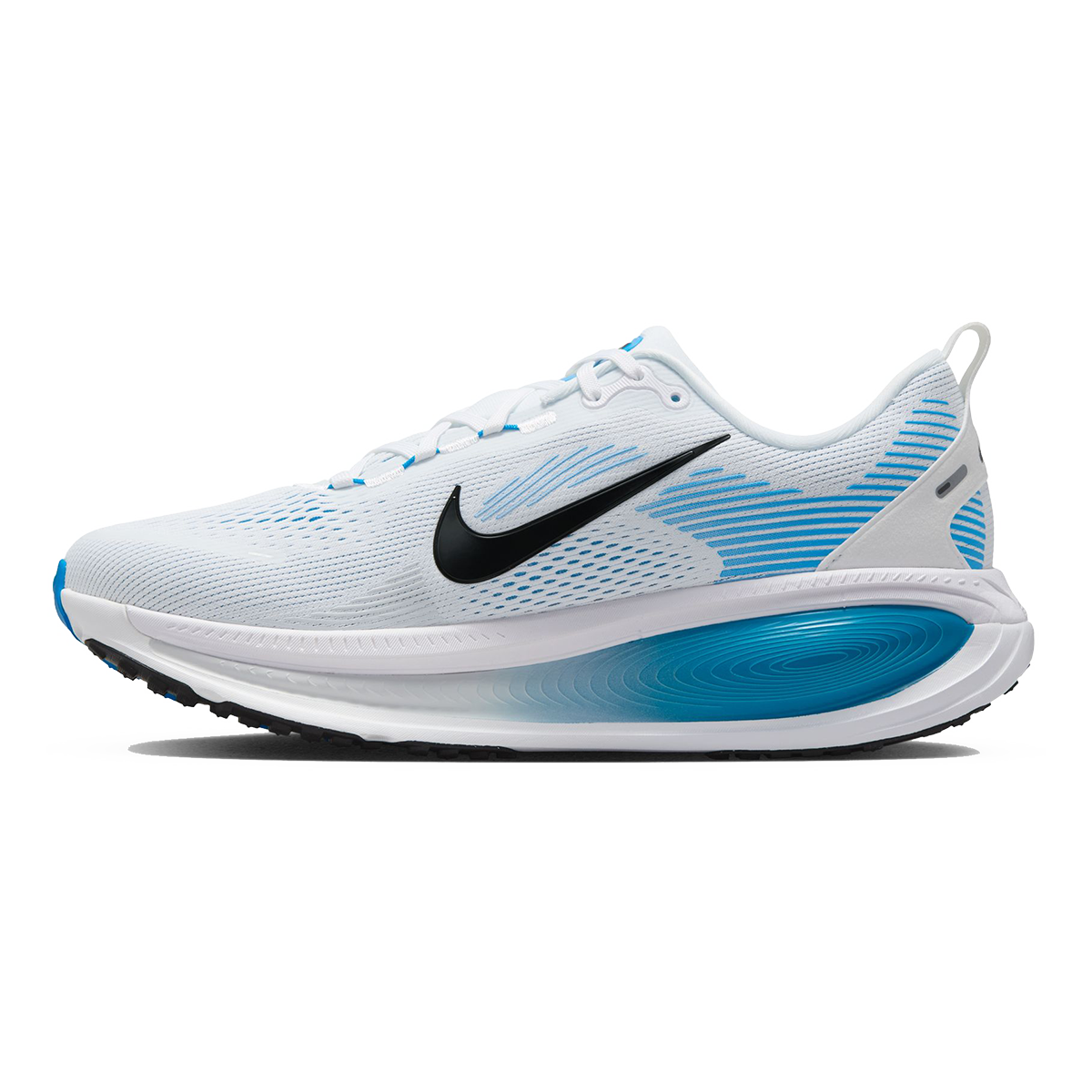 Nike Vomero 18 — Pure Platinum - Anthracite - Smoke Grey - Lt Smoke Grey - Univ Red - Solar Red — Size D — Width 9 — Alternate View 74
