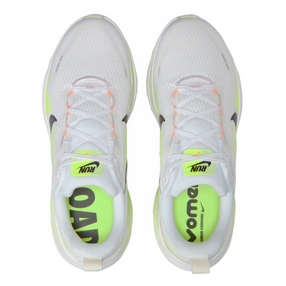 Nike Vomero 18 — Pure Platinum - Anthracite - Smoke Grey - Lt Smoke Grey - Univ Red - Solar Red — Size D — Width 9 — Alternate View 19