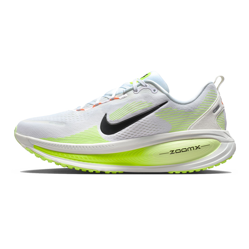 Nike Vomero 18 — Pure Platinum - Anthracite - Smoke Grey - Lt Smoke Grey - Univ Red - Solar Red — Size D — Width 9 — Alternate View 18