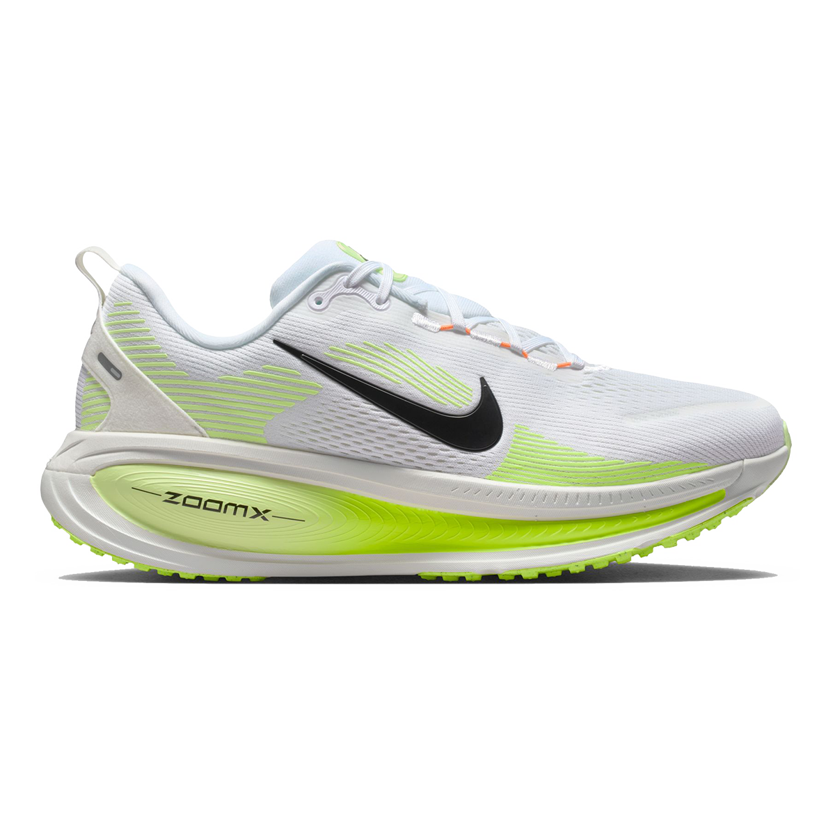 Nike Vomero 18 — Pure Platinum - Anthracite - Smoke Grey - Lt Smoke Grey - Univ Red - Solar Red — Size D — Width 9 — Alternate View 17