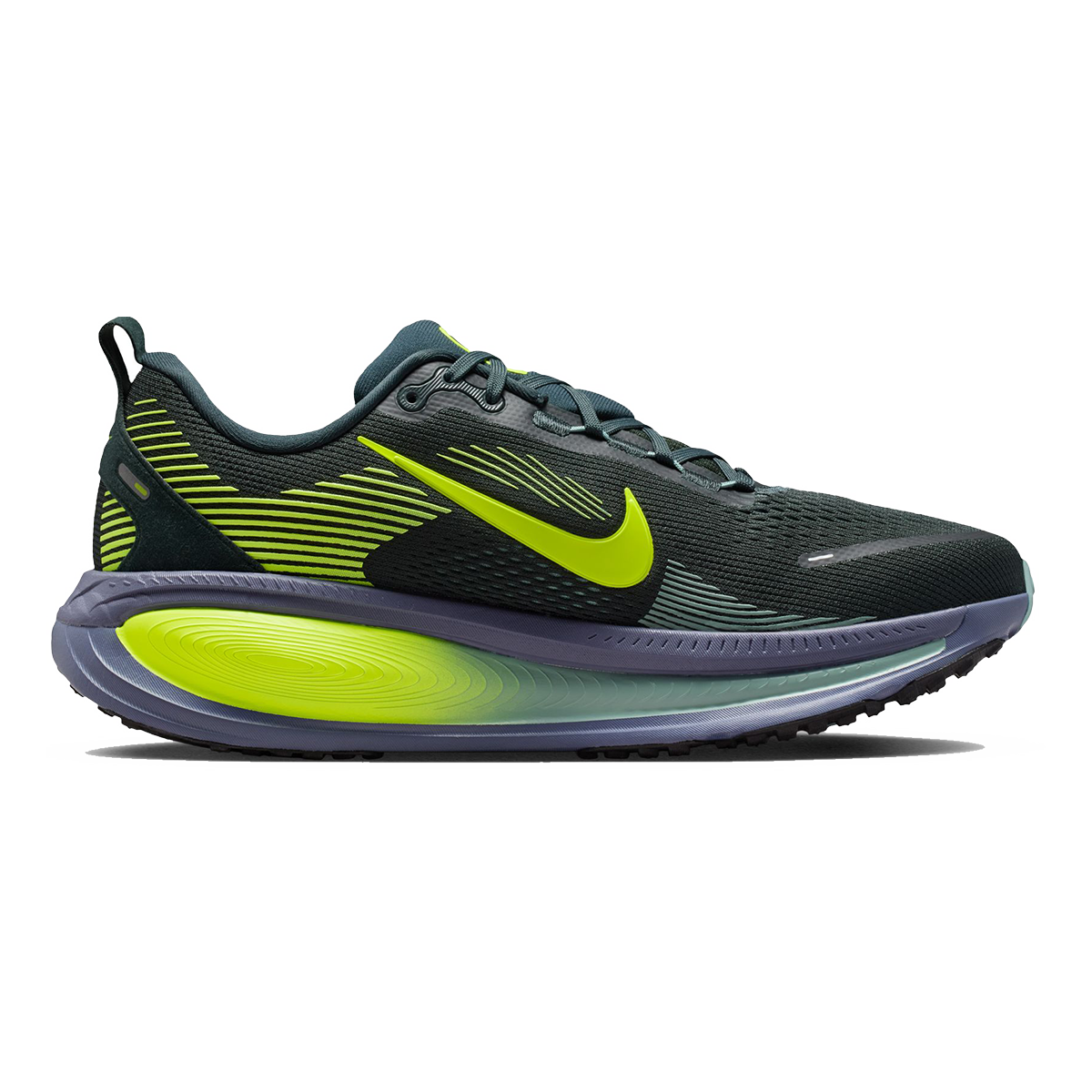 Nike Vomero 18 — Pure Platinum - Anthracite - Smoke Grey - Lt Smoke Grey - Univ Red - Solar Red — Size D — Width 9 — Alternate View 69