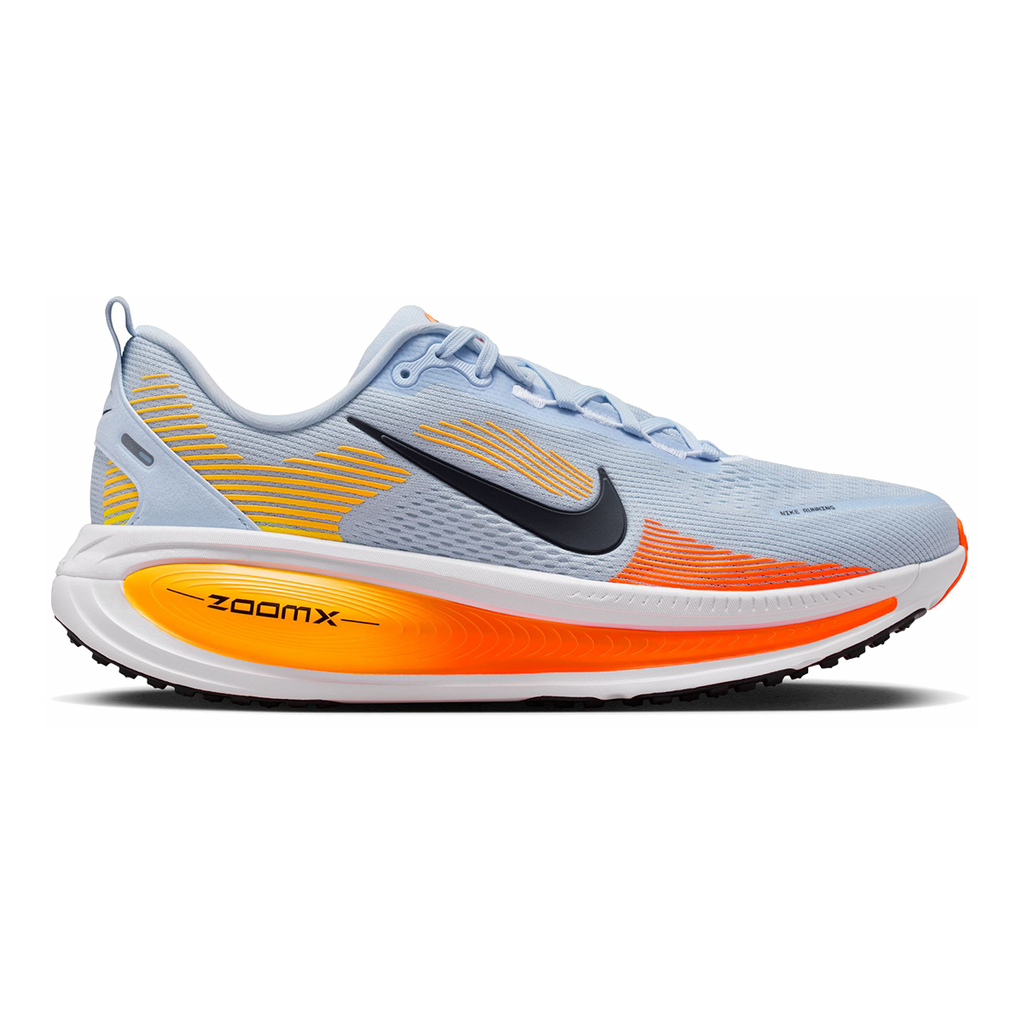 Nike Vomero 18 — Pure Platinum - Anthracite - Smoke Grey - Lt Smoke Grey - Univ Red - Solar Red — Size D — Width 9 — Alternate View 9