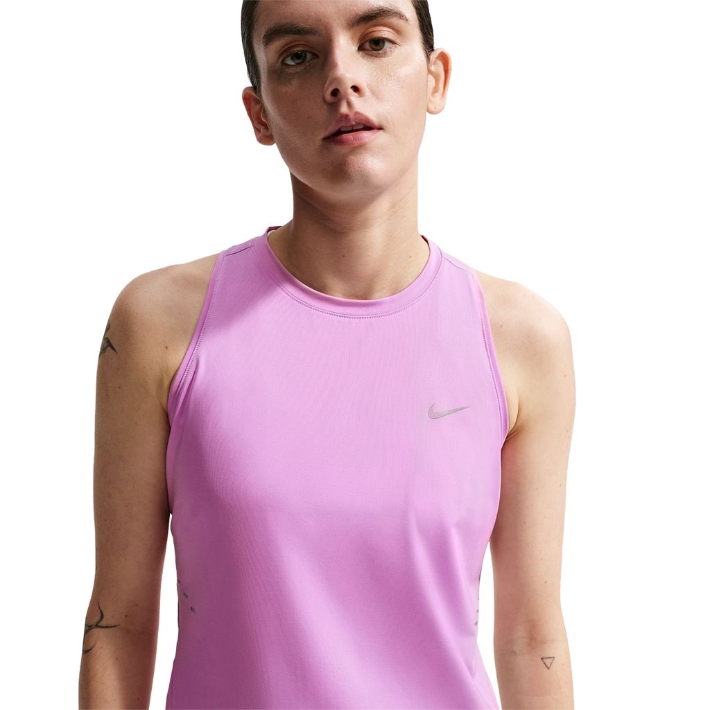 Nike Swift Dri-FIT Running Tank Top — Atmosphere - Reflective Silv — Size XLarge — Alternate View 18