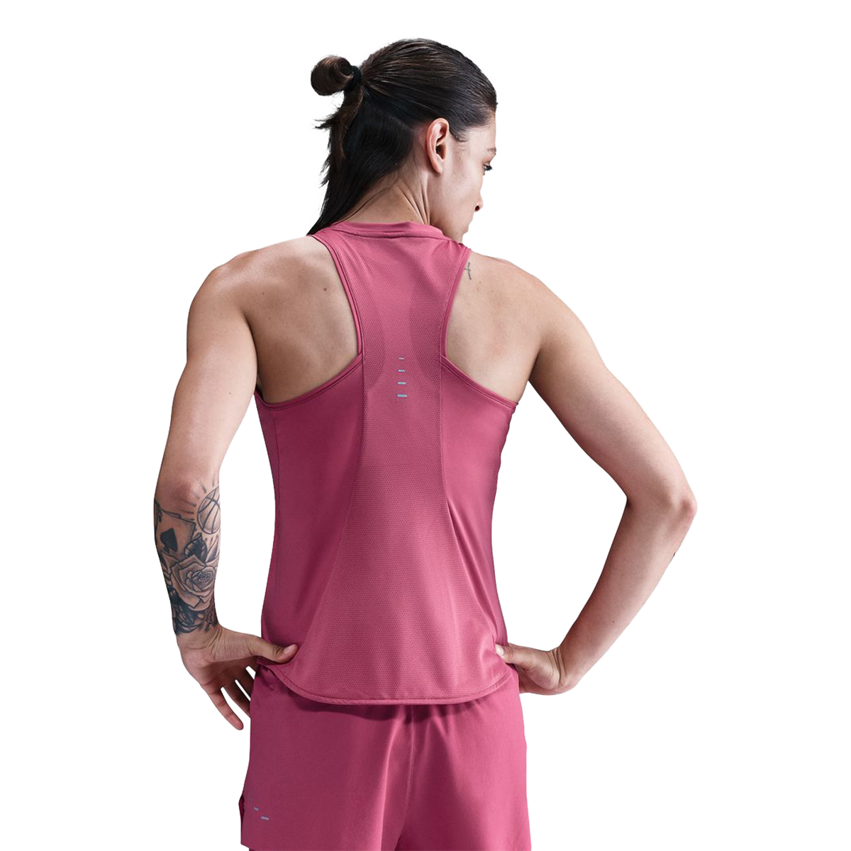Nike Swift Dri-FIT Running Tank Top — Atmosphere - Reflective Silv — Size XLarge — Alternate View 10