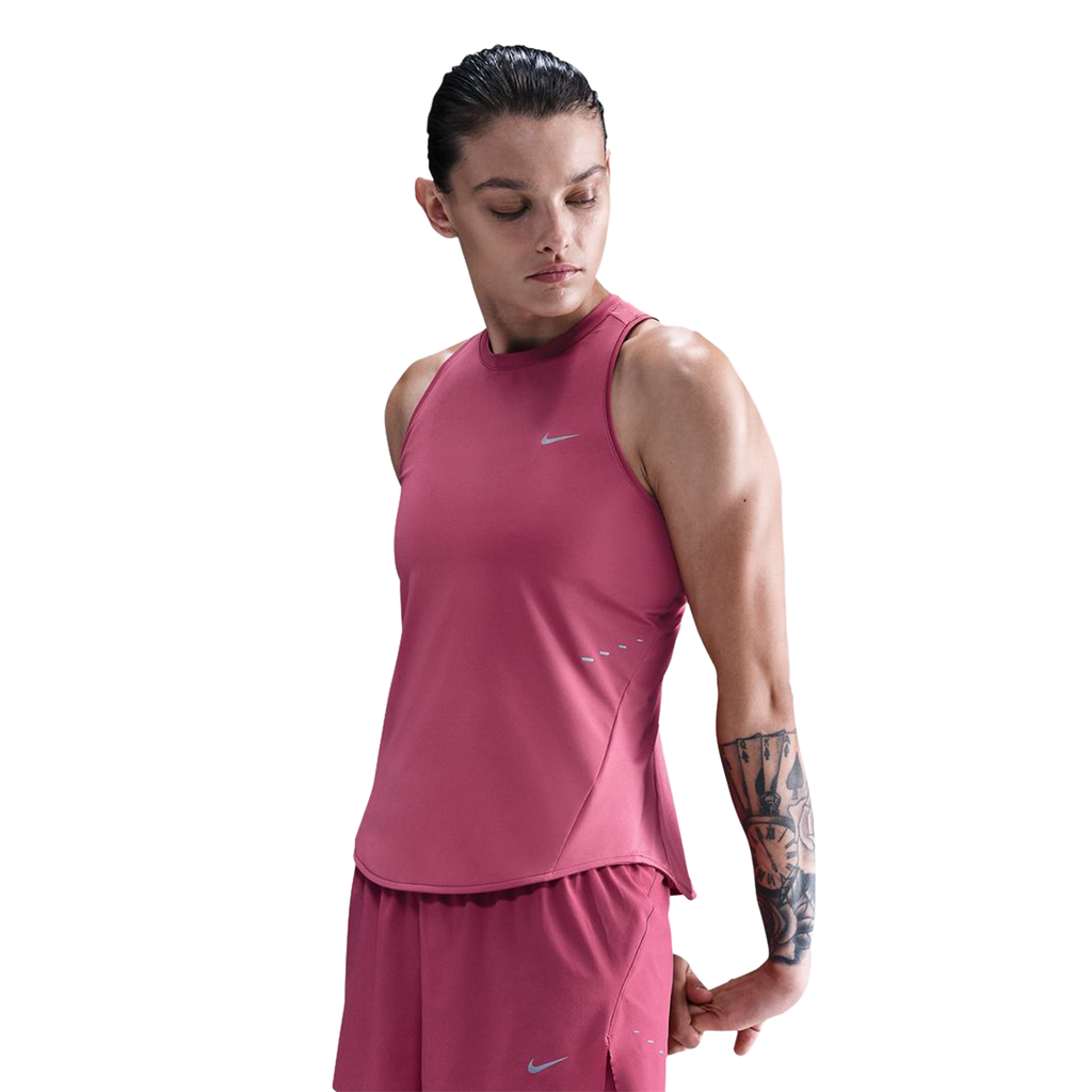 Nike Swift Dri-FIT Running Tank Top — Atmosphere - Reflective Silv — Size XLarge — Alternate View 8