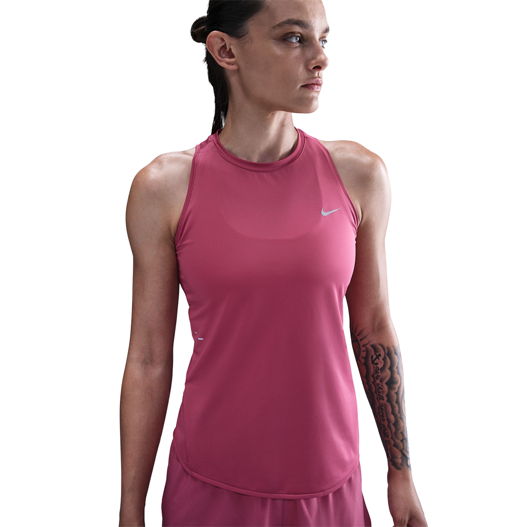 Nike Swift Dri-FIT Running Tank Top — Atmosphere - Reflective Silv — Size XLarge — Alternate View 7
