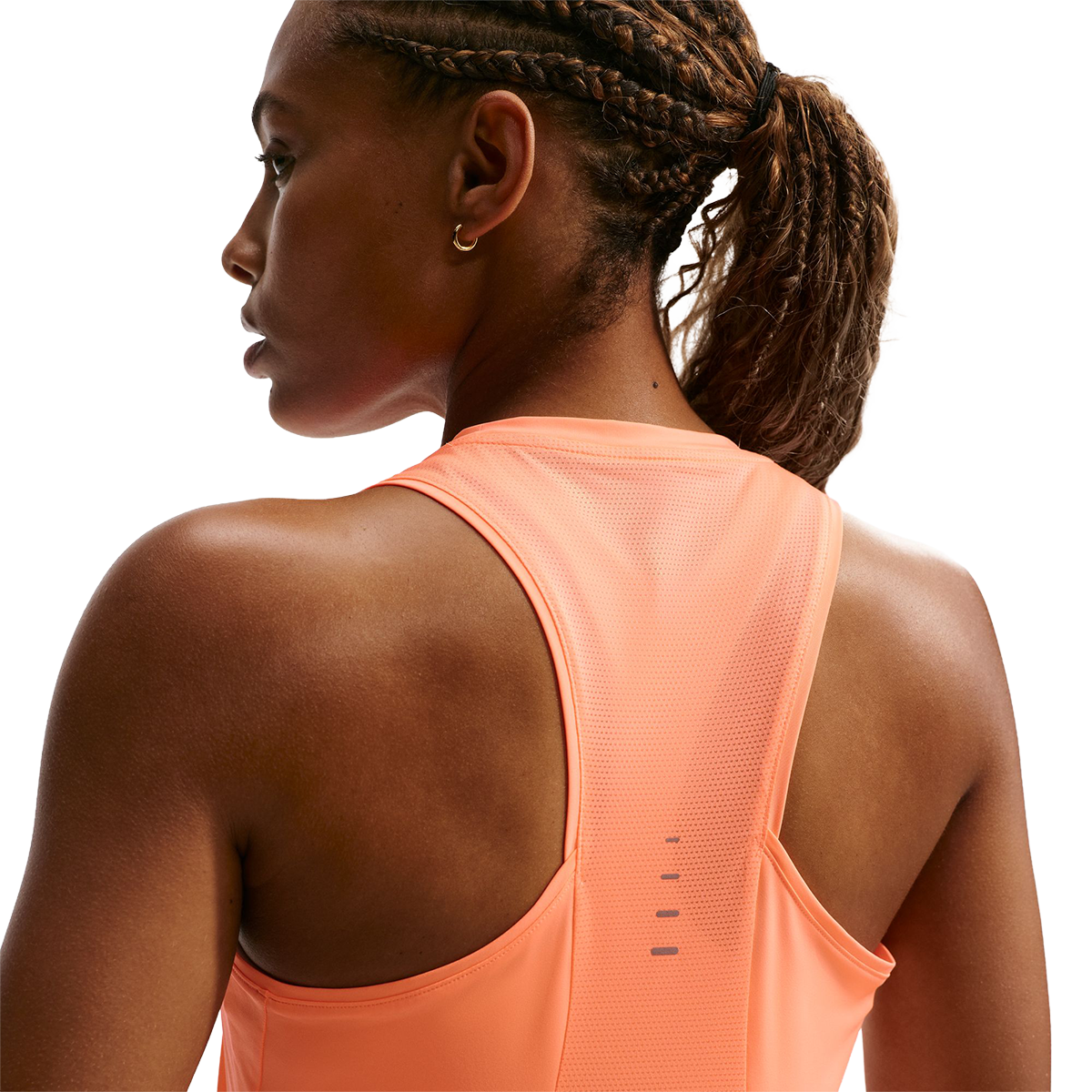 Nike Swift Dri-FIT Running Tank Top — Atmosphere - Reflective Silv — Size XLarge — Alternate View 23