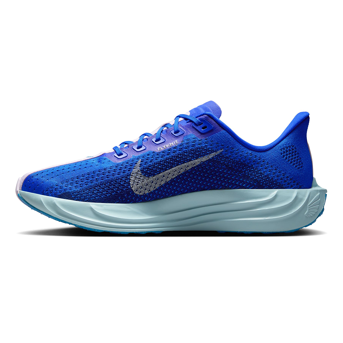 Nike Pegasus Plus CM — Racer Blue - Sail - Blue Void - Doll - Ocean Bliss - Lt Photo Blue — Size D — Width 9 — Side View