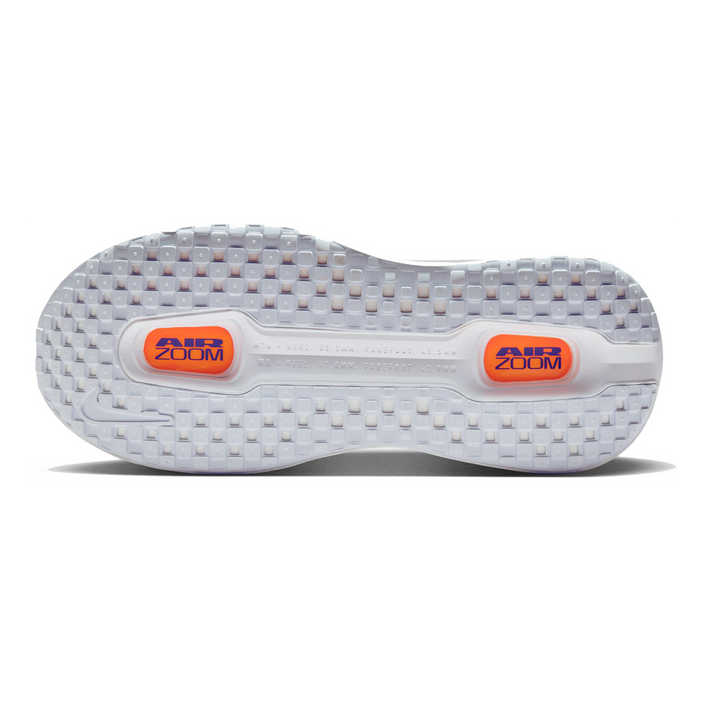 Nike Vomero Premium — Sail - Black - Coconut Milk - Total Orange — Size D — Width 6 — Top View