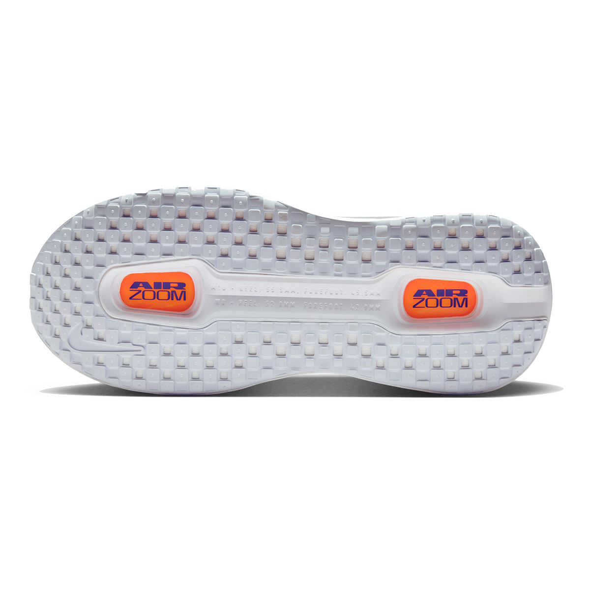 Nike Vomero Premium — Sail - Black - Coconut Milk - Total Orange — Size D — Width 6 — Top View