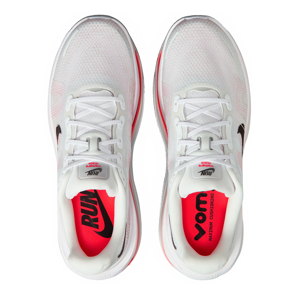Nike Vomero Premium — Sail - Black - Coconut Milk - Total Orange — Size D — Width 6 — Alternate View 7