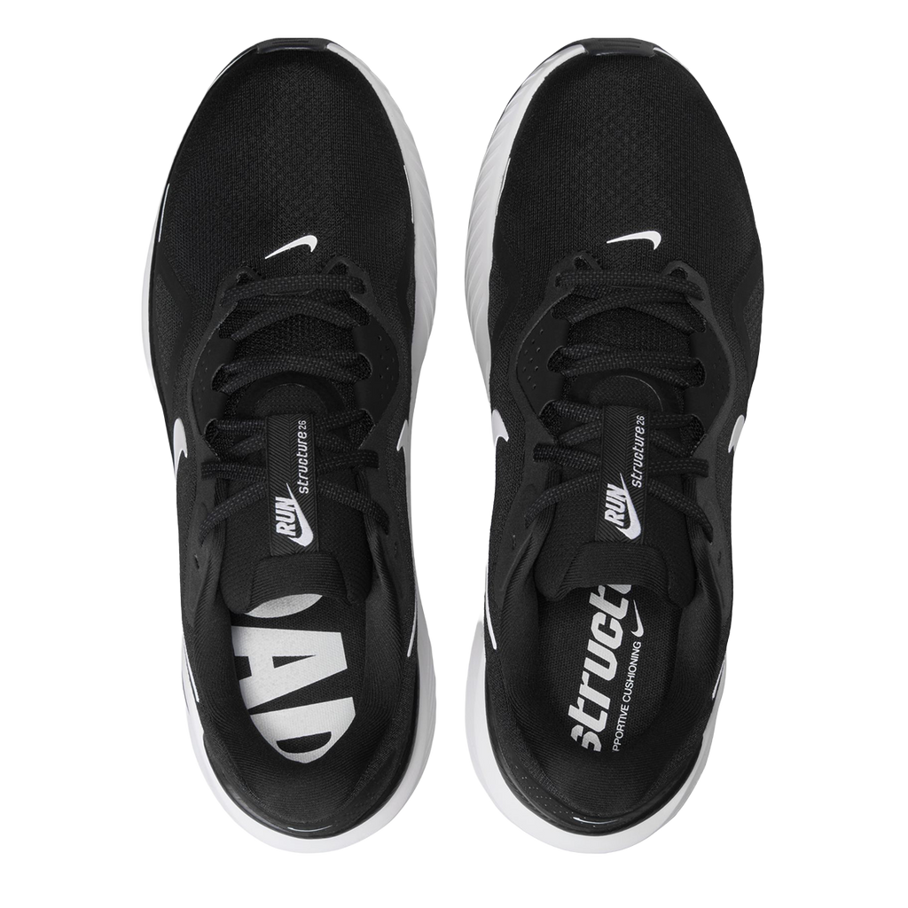 Nike Structure 26 — Pure Platinum - Persian Violet - Wolf Grey — Size D — Width 12 — Alternate View 34