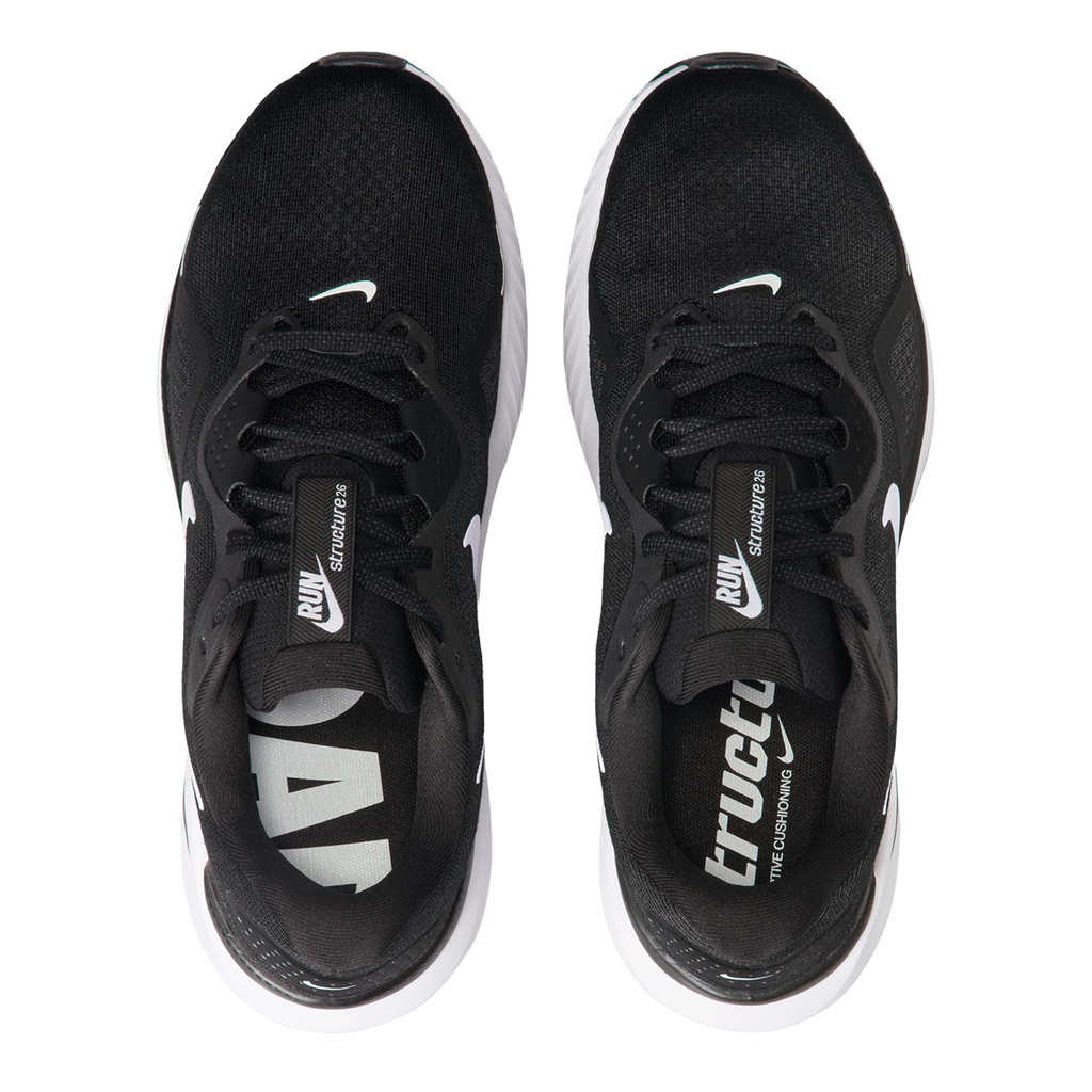 Nike Structure 26 — Hyper Pink - Black - Pink Spell - White — Size B — Width 10 — Alternate View 19