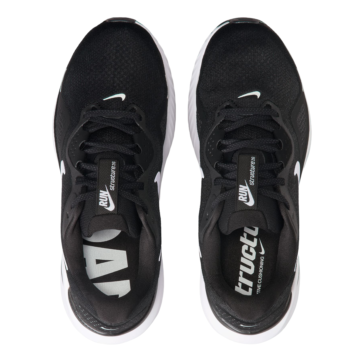 Nike Structure 26 — Hyper Pink - Black - Pink Spell - White — Size B — Width 10 — Alternate View 19
