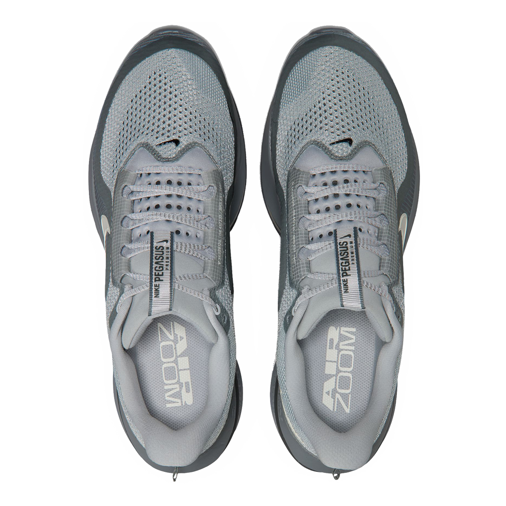 Nike Pegasus Premium — Football Grey - Multi Color - Total Orange - Summit White - Mtlc Silver - Black — Size D — Width 9 — Alternate View 56