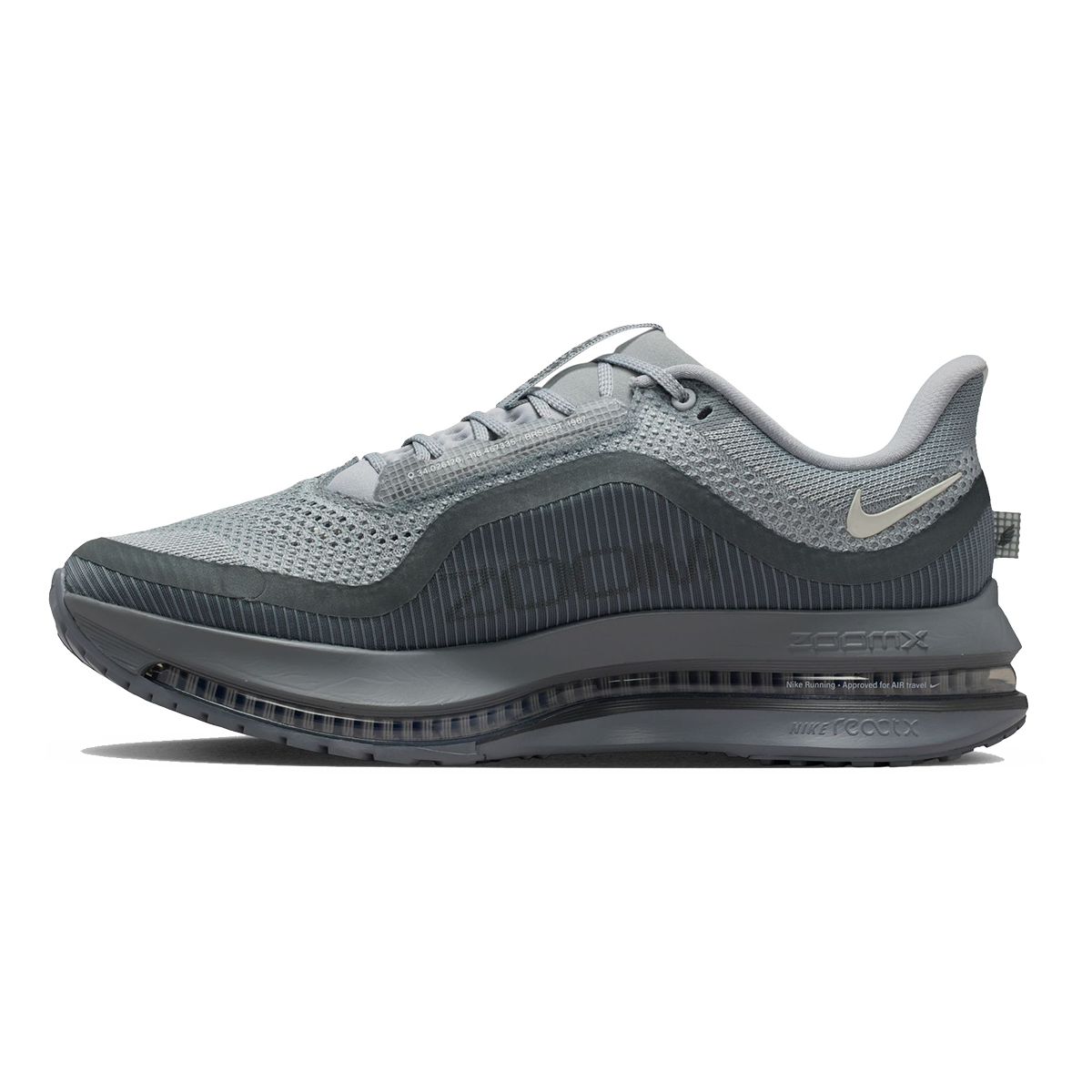 Nike Pegasus Premium — Football Grey - Multi Color - Total Orange - Summit White - Mtlc Silver - Black — Size D — Width 9 — Alternate View 55