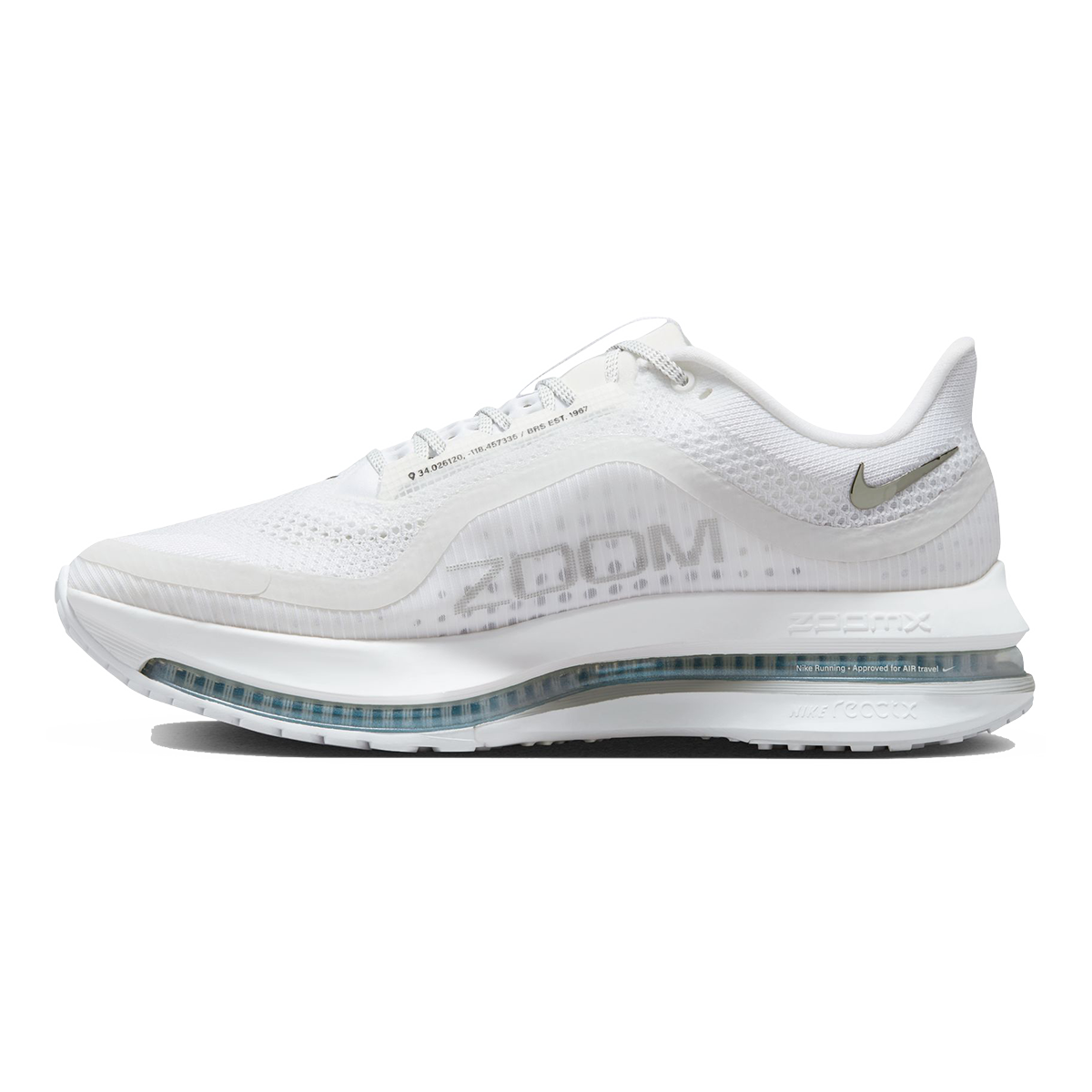 Nike Pegasus Premium — Football Grey - Multi Color - Total Orange - Summit White - Mtlc Silver - Black — Size D — Width 9 — Alternate View 8