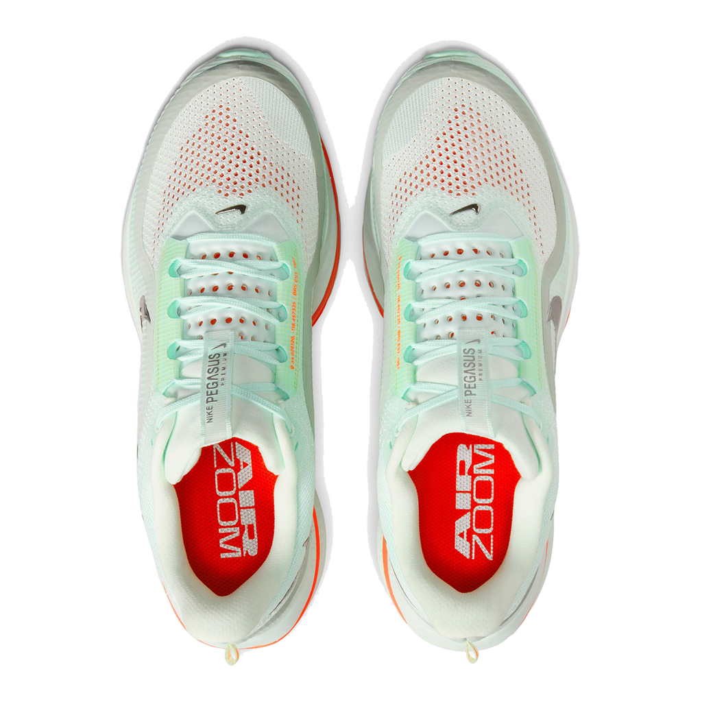 Nike Pegasus Premium — Football Grey - Multi Color - Total Orange - Summit White - Mtlc Silver - Black — Size D — Width 9 — Alternate View 20