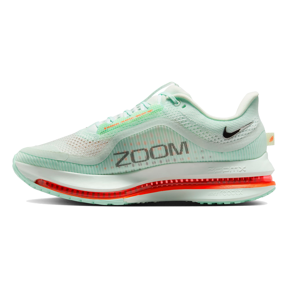 Nike Pegasus Premium — Football Grey - Multi Color - Total Orange - Summit White - Mtlc Silver - Black — Size D — Width 9 — Alternate View 19