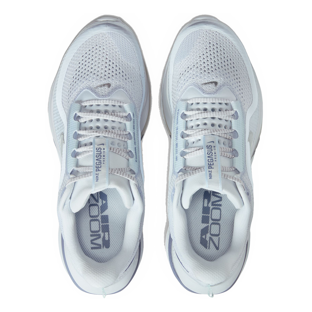 Nike Pegasus Premium — Football Grey - Multi Color - Total Orange - Summit White - Mtlc Silver - Black — Size B — Width 7.5 — Alternate View 14