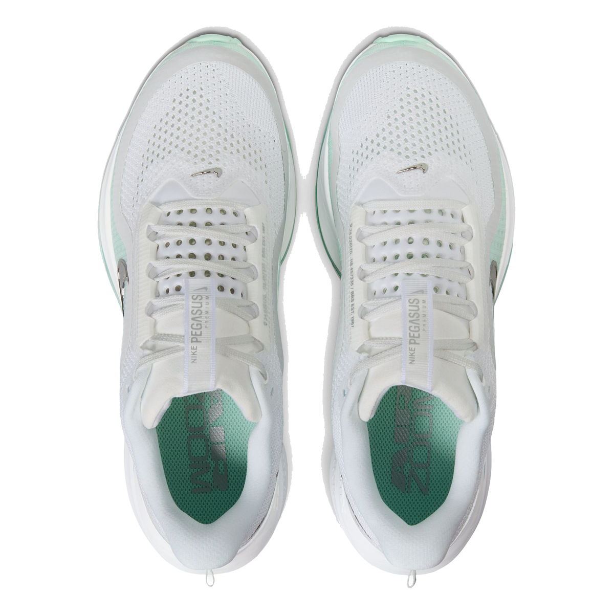 Nike Pegasus Premium — Football Grey - Multi Color - Total Orange - Summit White - Mtlc Silver - Black — Size B — Width 7.5 — Alternate View 27