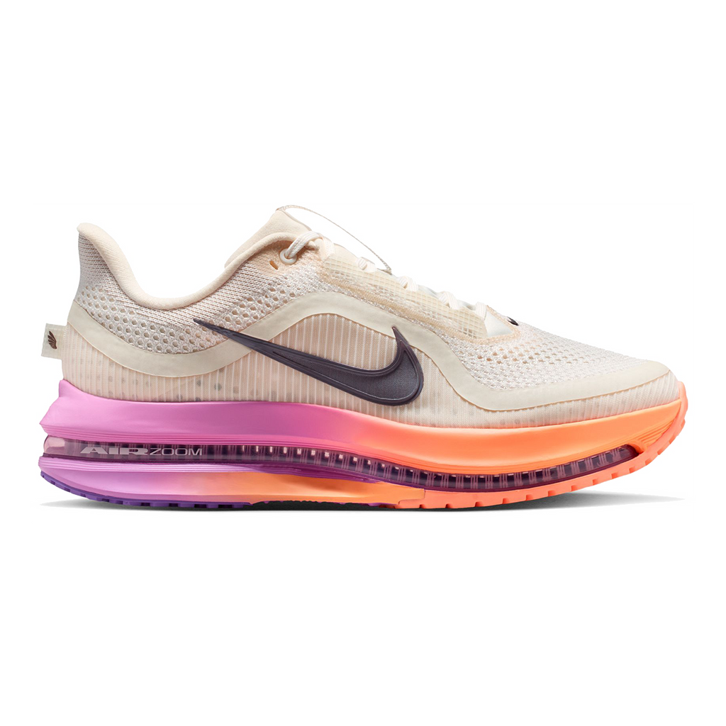 Nike Pegasus Premium — Football Grey - Multi Color - Total Orange - Summit White - Mtlc Silver - Black — Size B — Width 7.5 — Front View