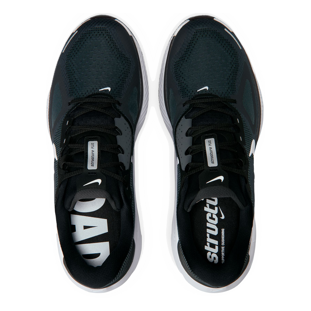 Nike Structure Plus — Black - White - Anthracite — Size D — Width 9 — Alternate View 15