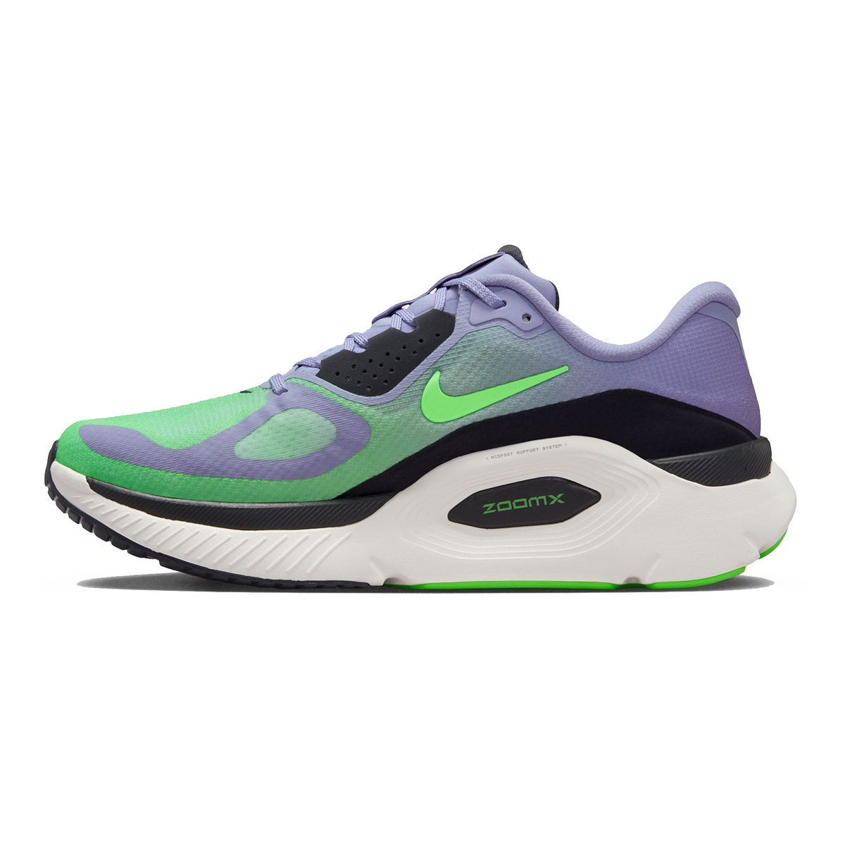 Nike Structure Plus — Black - White - Anthracite — Size D — Width 9 — Lifestyle View