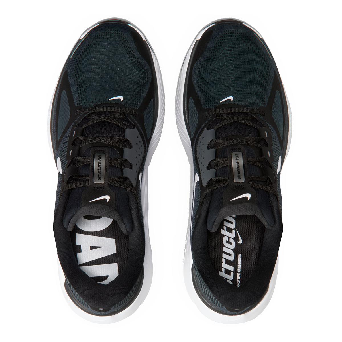 Nike Structure Plus — Black - White - Anthracite — Size B — Width 7 — Alternate View 11