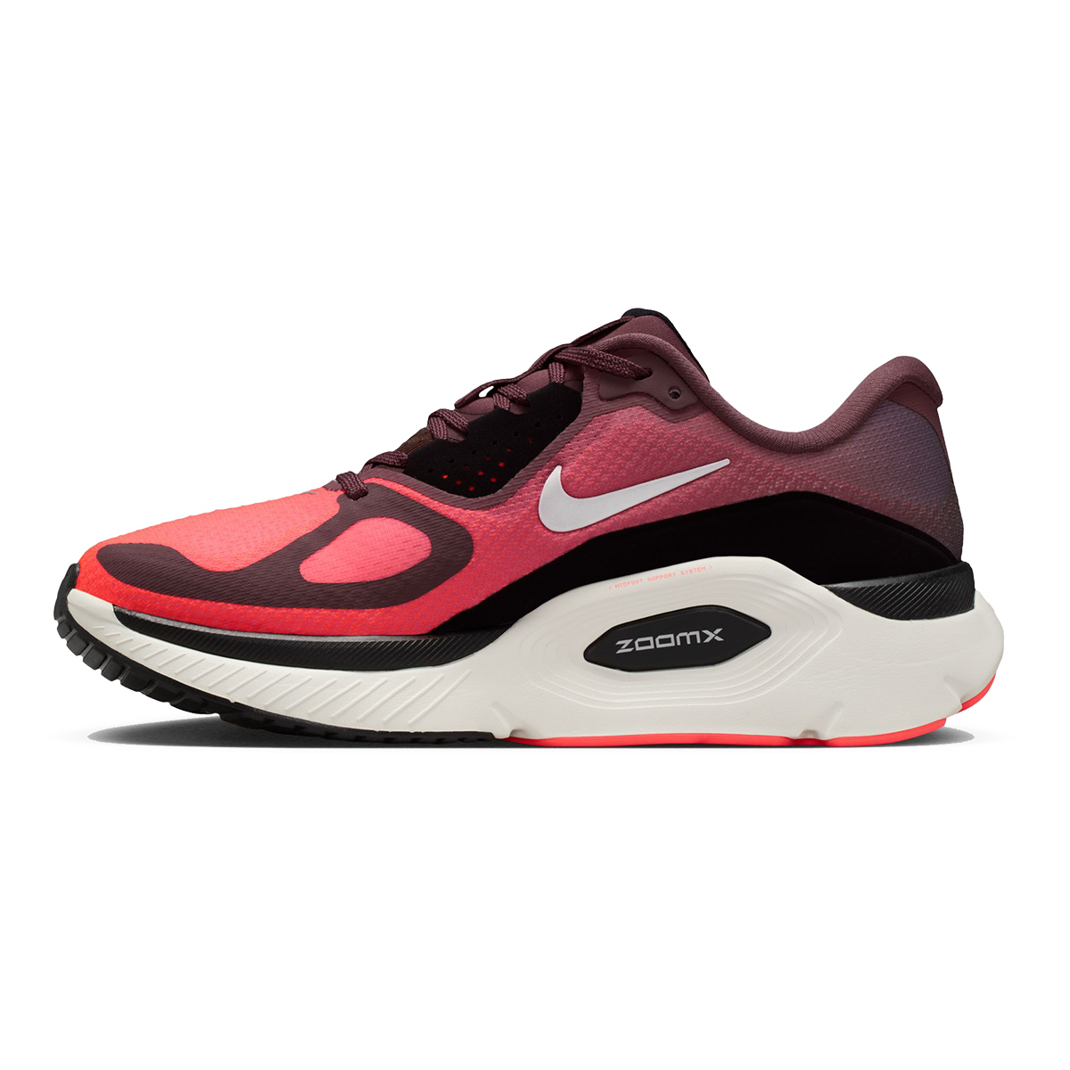Nike Structure Plus — Black - White - Anthracite — Size B — Width 7 — Side View