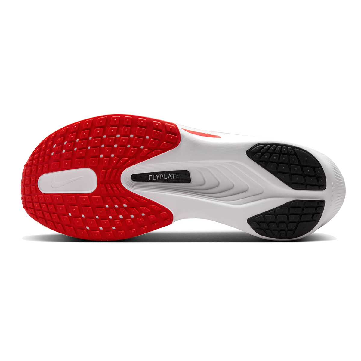 Nike Zoom Fly 6 PRM — White - Habanero Red - Black - Univ Red - Univ Gold - Concord — Size D — Width 9 — Top View