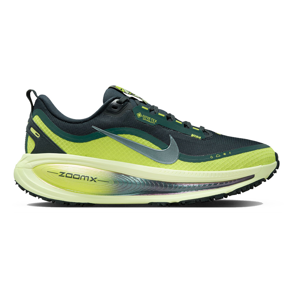 Nike Vomero 18 GORE-TEX — Seaweed - Seaweed-Lt Liquid Lime-Cyber — Size B — Width 9 — Front View