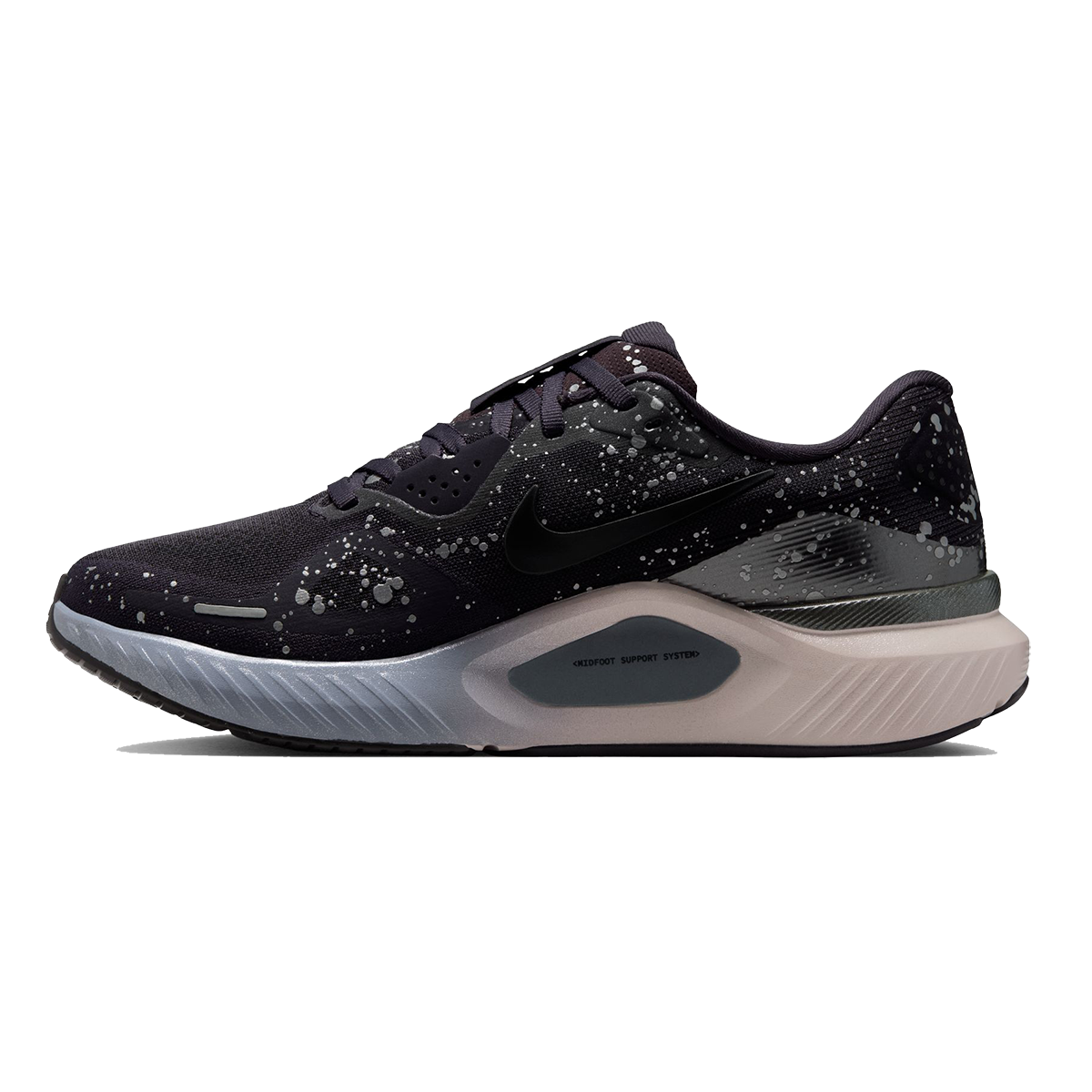 Nike Structure 26 SE — Cave Purple - Black - Mtlc Dark Grey — Size B — Width 7.5 — Side View