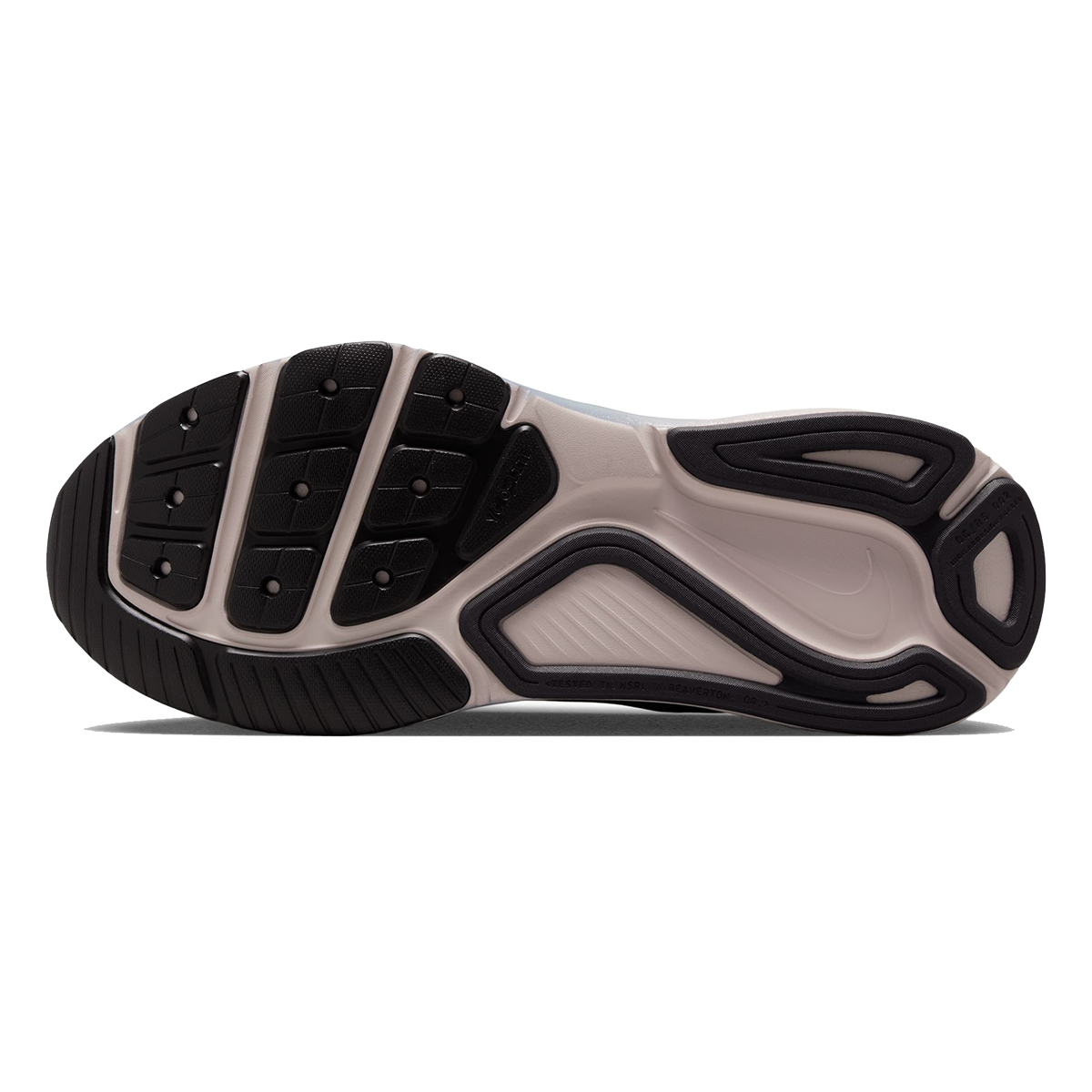Nike Structure 26 SE — Cave Purple - Black - Mtlc Dark Grey — Size B — Width 7.5 — Top View