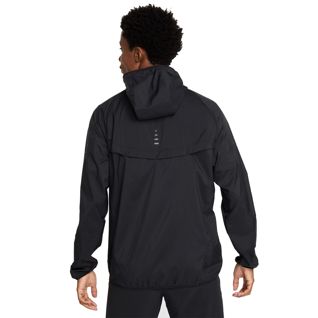 Nike Stride — Black - Black - Reflective Silver — Size Small — Side View