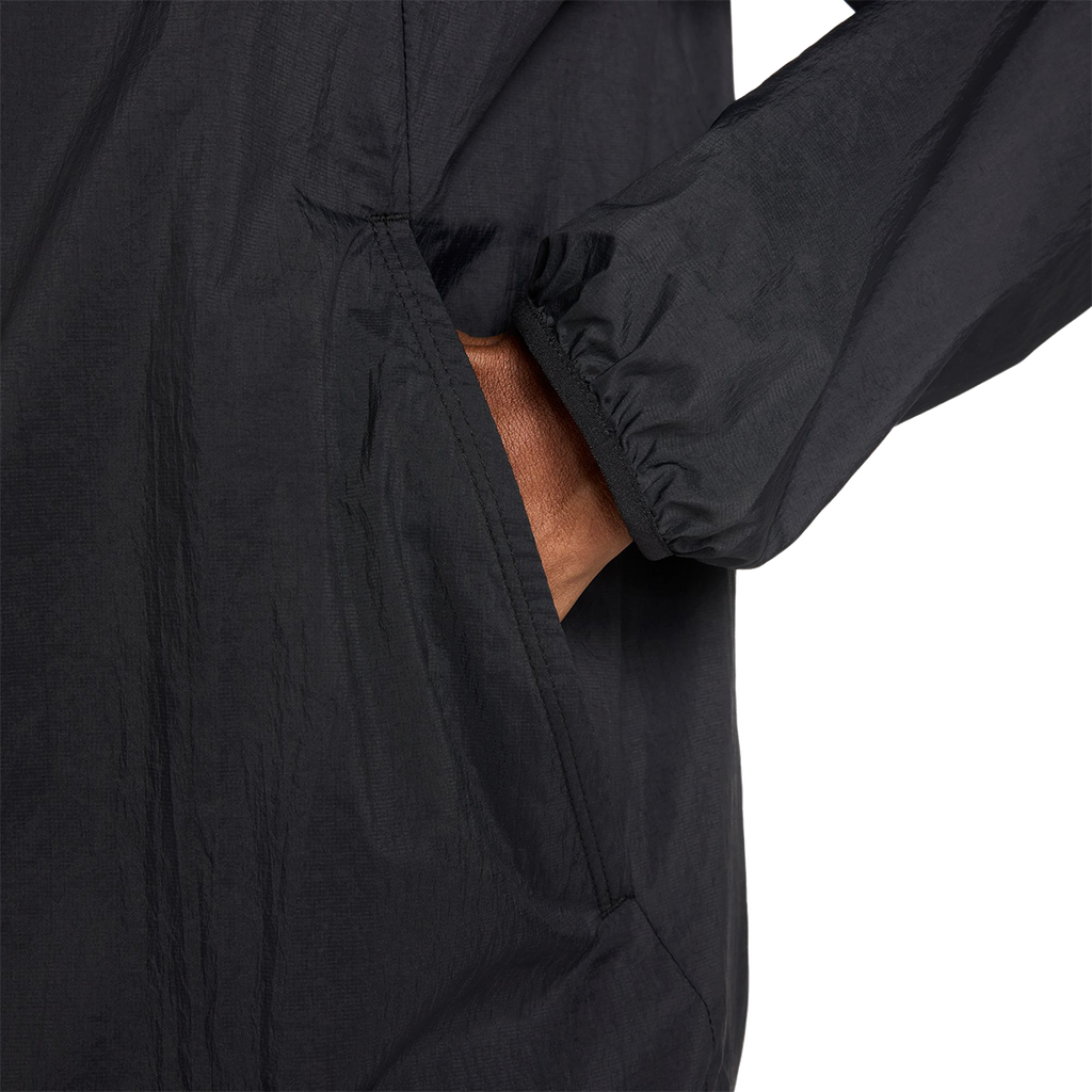 Nike Stride — Black - Black - Reflective Silver — Size Small — Detail View