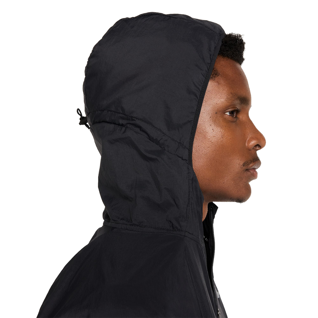 Nike Stride — Black - Black - Reflective Silver — Size Small — Top View