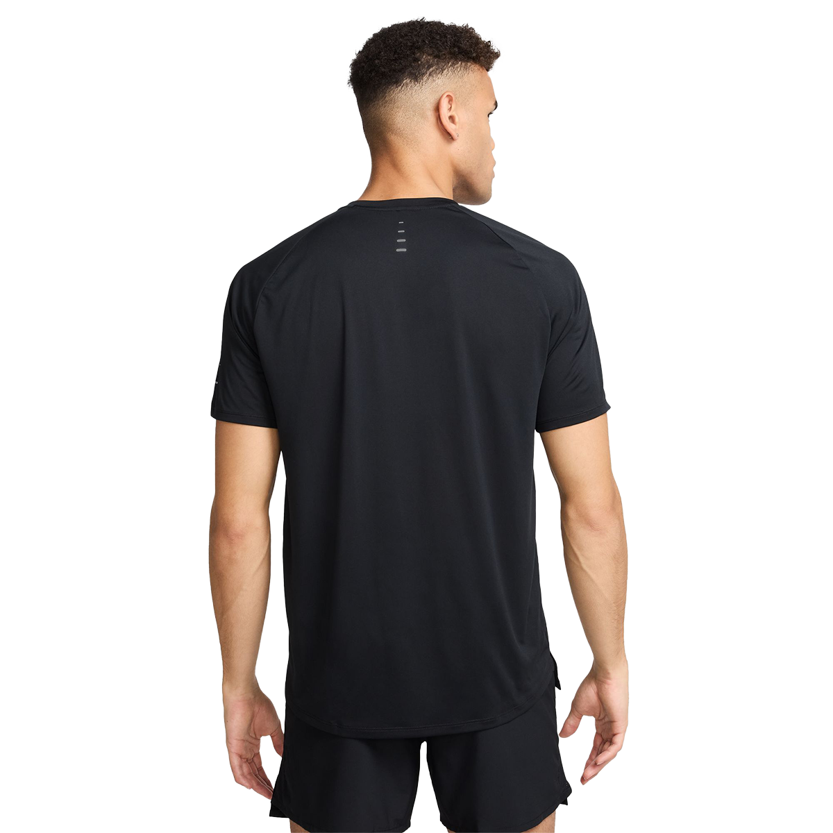 Nike Stride Shortsleeve — University Red - Reflective Silver — Size Small — Alternate View 32