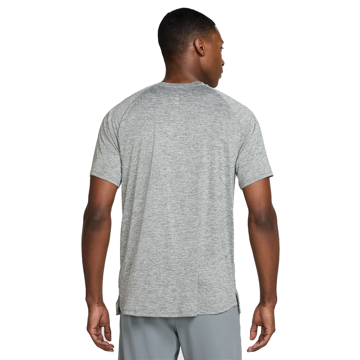 Nike Stride Shortsleeve — University Red - Reflective Silver — Size Small — Alternate View 9
