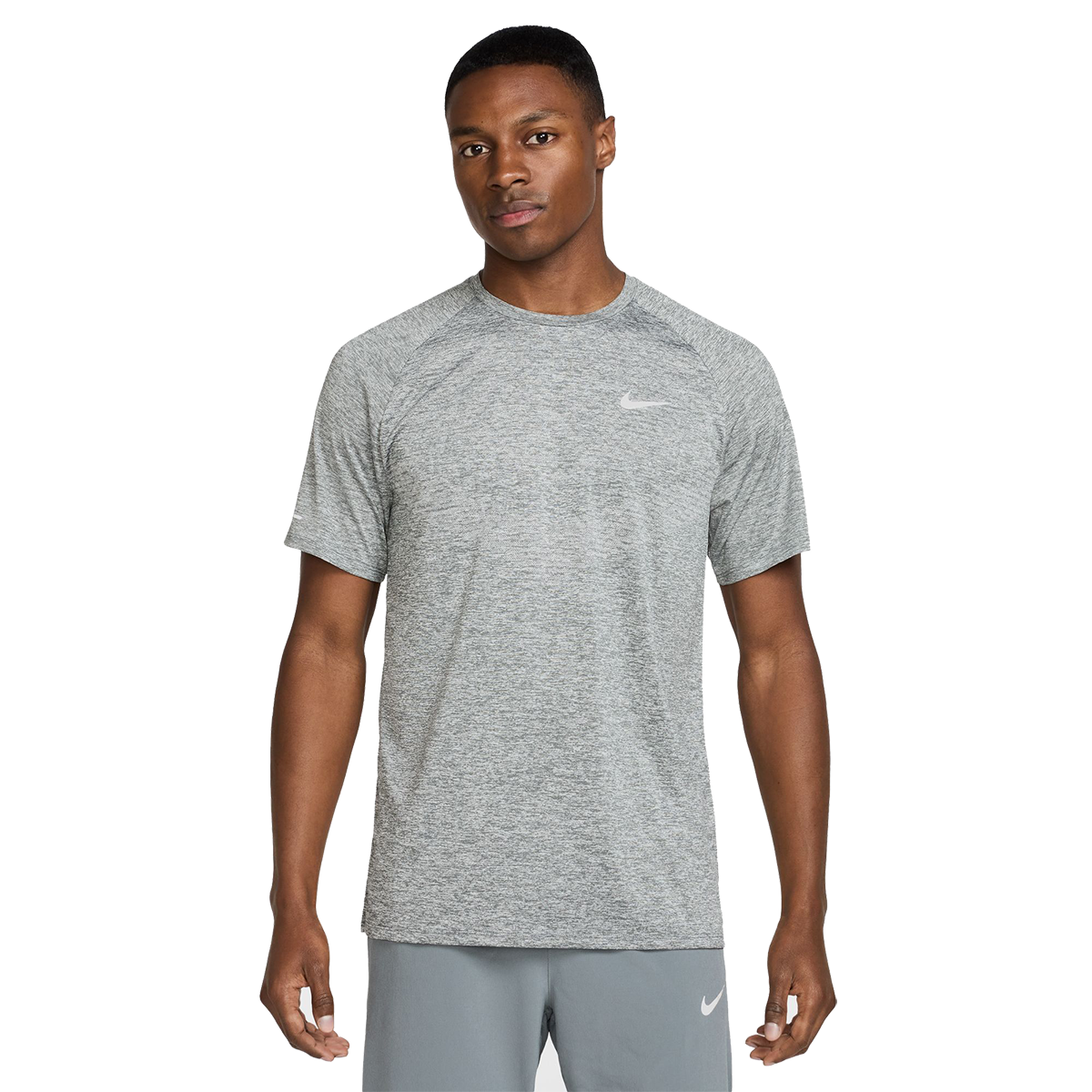 Nike Stride Shortsleeve — University Red - Reflective Silver — Size Small — Alternate View 7