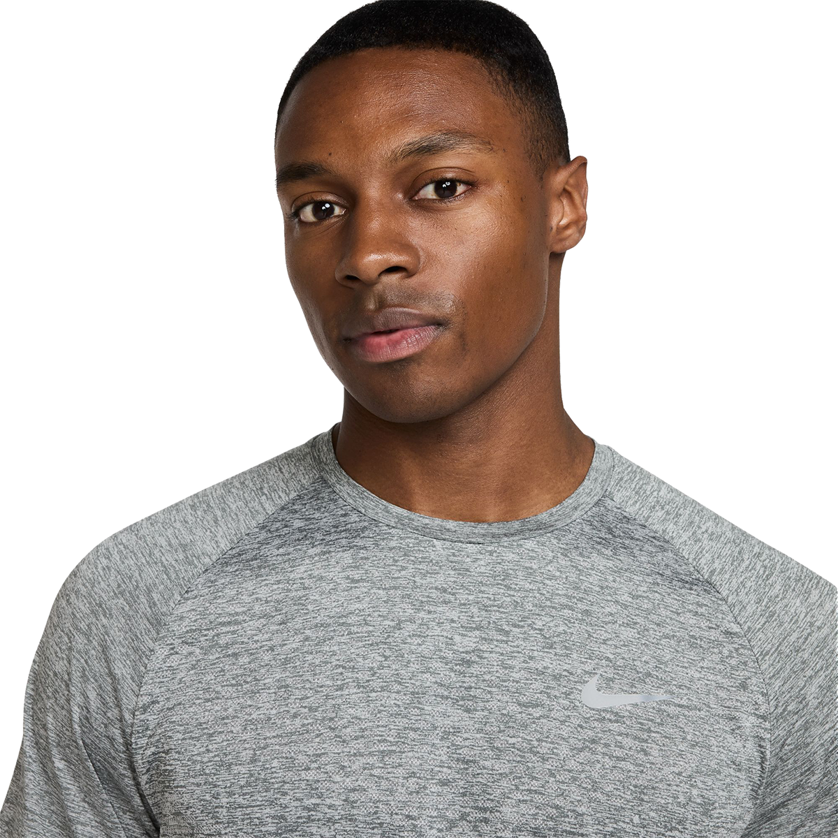 Nike Stride Shortsleeve — University Red - Reflective Silver — Size Small — Alternate View 10