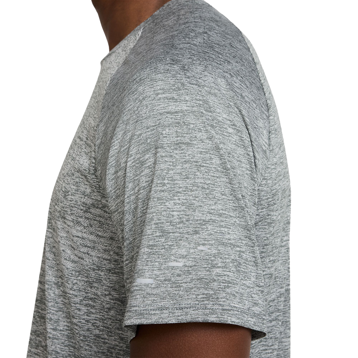 Nike Stride Shortsleeve — University Red - Reflective Silver — Size Small — Alternate View 11