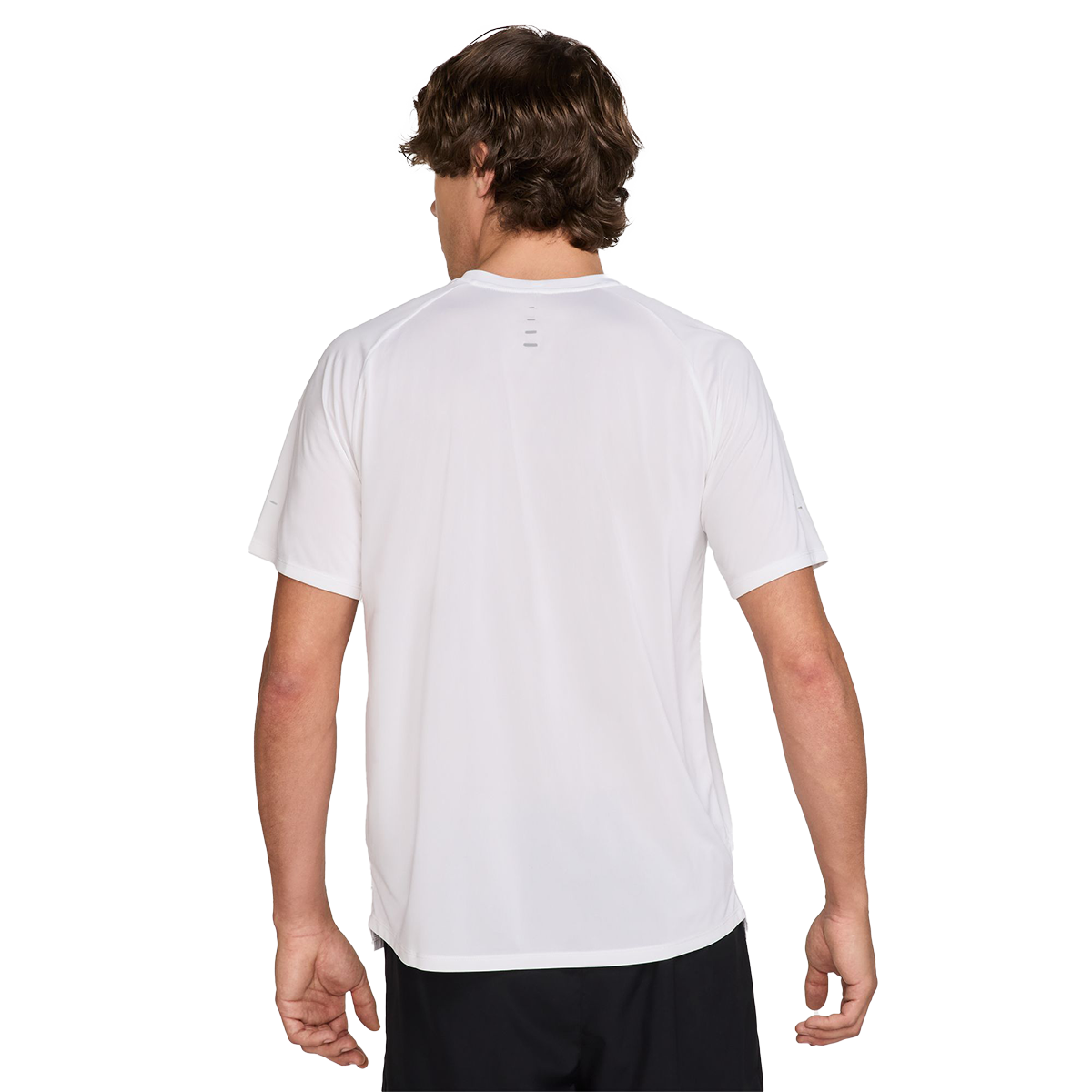 Nike Stride Shortsleeve — University Red - Reflective Silver — Size Small — Alternate View 16