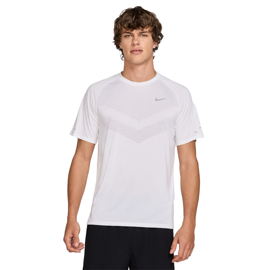Nike Stride Shortsleeve — University Red - Reflective Silver — Size Small — Alternate View 14
