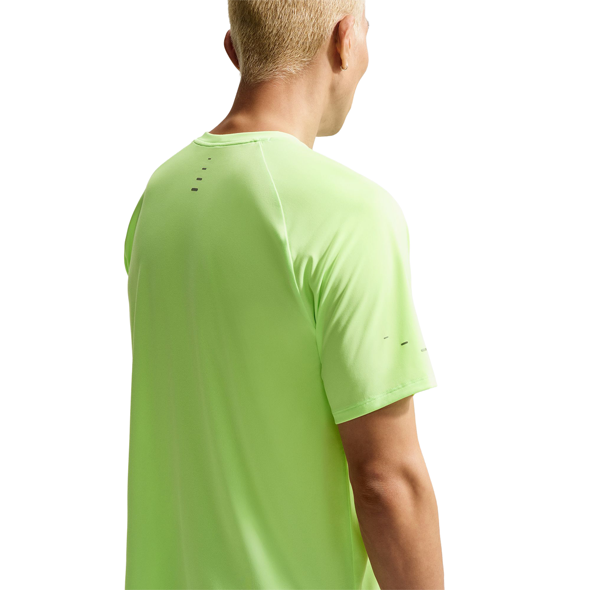 Nike Stride Shortsleeve — University Red - Reflective Silver — Size Small — Alternate View 44