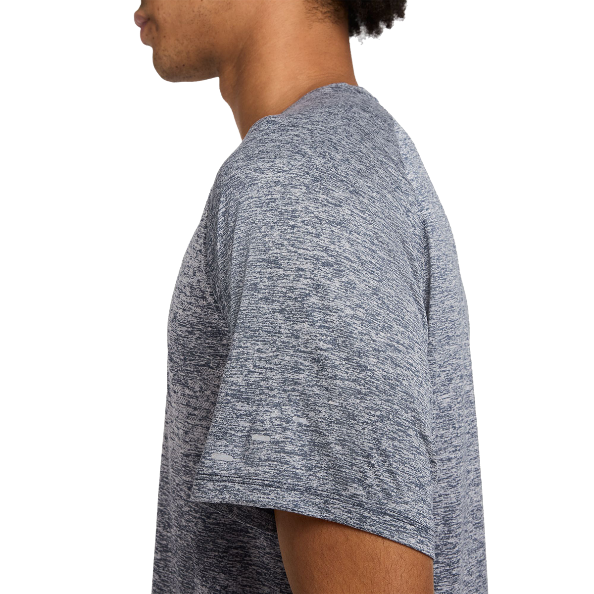 Nike Stride Shortsleeve — University Red - Reflective Silver — Size Small — Alternate View 20