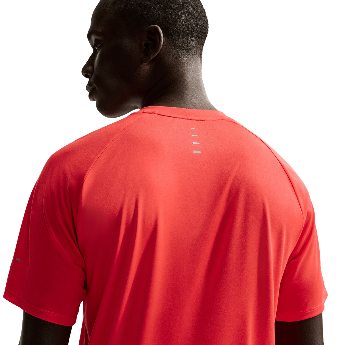 Nike Stride Shortsleeve — University Red - Reflective Silver — Size Small — Alternate View 40