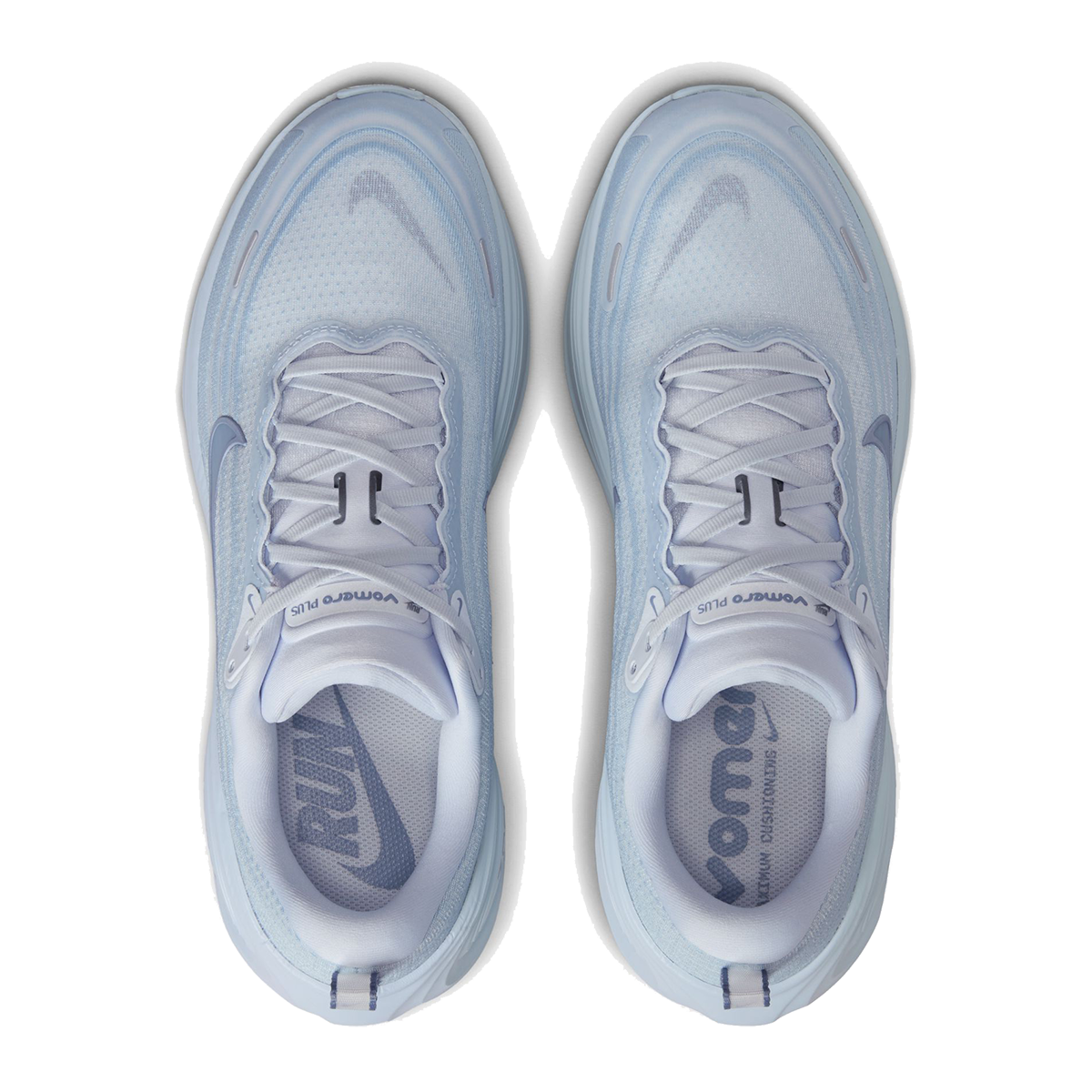 Nike Vomero Plus — Football Grey - Ashen Slate - Lt Armory Blue — Size D — Width 9 — Alternate View 27
