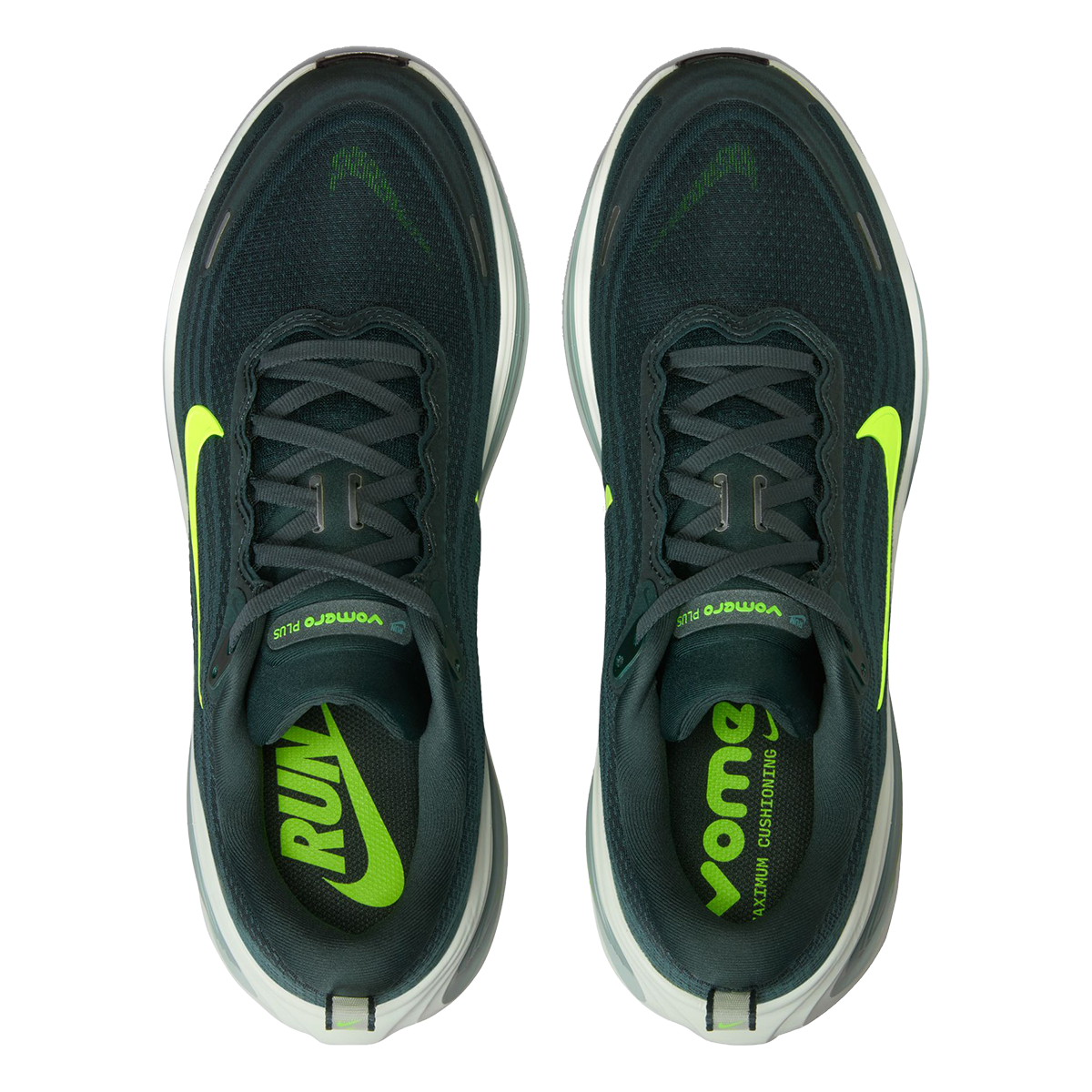 Nike Vomero Plus — Football Grey - Ashen Slate - Lt Armory Blue — Size D — Width 9 — Alternate View 11